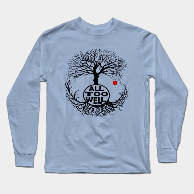 All Too Well : baobab tree and red apple Long Sleeve T-Shirt by Rogamshop